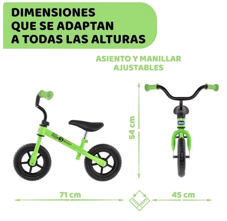 Bicicleta de Equilibrio SmartKids – ¡Equilibrio y Diversión para los Pequeños Exploradores!