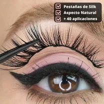 GlamMag™ | Pestañas Magnéticas Sin Pegamento + Delineador GRATIS