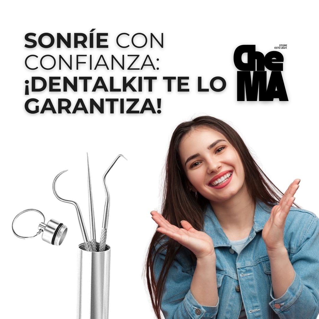 DENTALKIT  Limpieza Dental Palillo De Acero