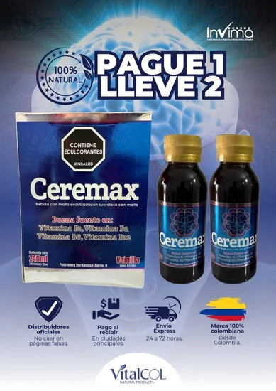 Ceremax paga 1 y llevas 2✅💯