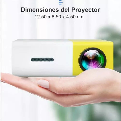 Mini Proyector YG300 LED Portátil