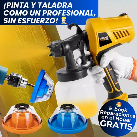 KIT Pulverizadora PaintMaster® Pro + Recolector de Polvo Talabro