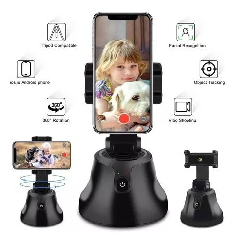 TRÍPODE AUTOMÁTICO PARA CELULAR 360