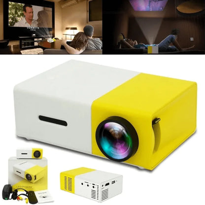 Mini Proyector YG300 LED Portátil